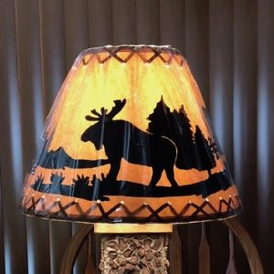 12" Moose Lamp Shade